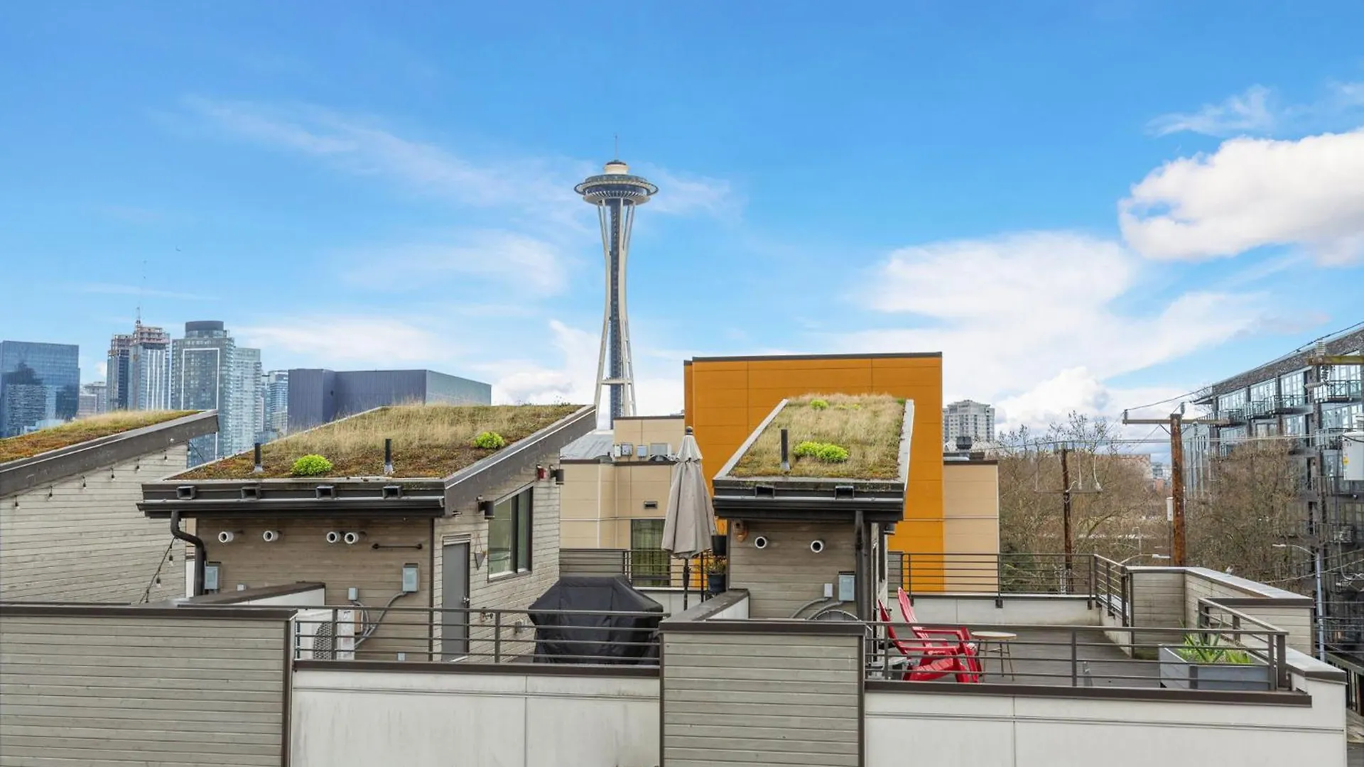 Holiday home Near Space Needle Climate Pledge Roof Deck Seattle